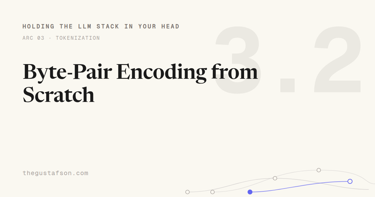 Byte-Pair Encoding from Scratch